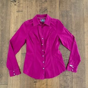 Express fuchsia purple The Essential Shirt size XS